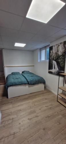 Postel nebo postele na pokoji v ubytování Studio des marmottes