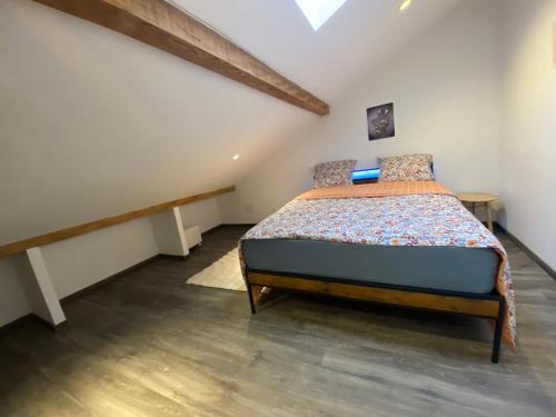 Postel nebo postele na pokoji v ubytování Maison à 5 minutes de Toulouse