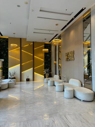 Koupelna v ubytování Sudfa Hotel