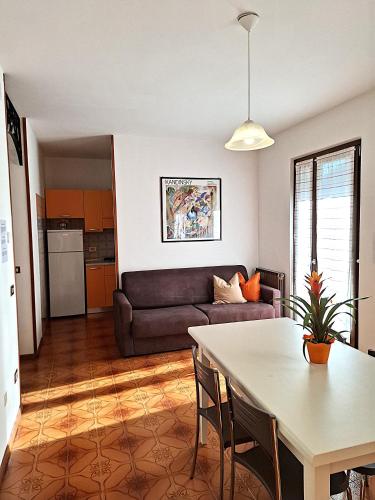Η κουζίνα ή μικρή κουζίνα στο Residence ai Tovi