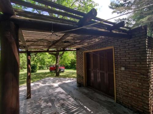 Κήπος έξω από το Chalet Rumbo - Punta Ballena