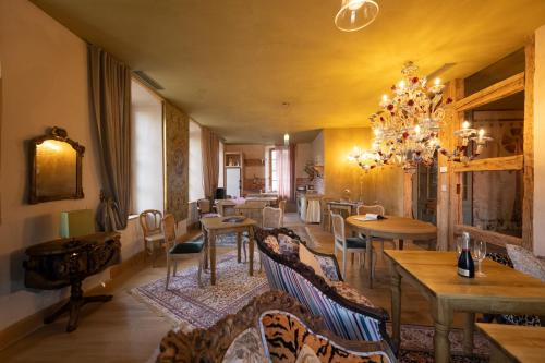 Posezení v ubytování Santolina Etrusca Bed and Breakfast, Sauna, Hammam, Jacuzzi