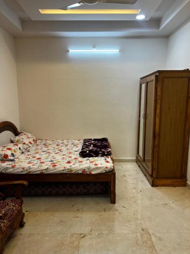 Ένα ή περισσότερα κρεβάτια σε δωμάτιο στο Penthouse apartment