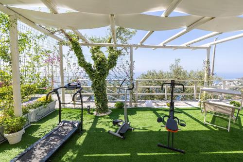 Γυμναστήριο ή/και όργανα γυμναστικής στο Villa Cimea