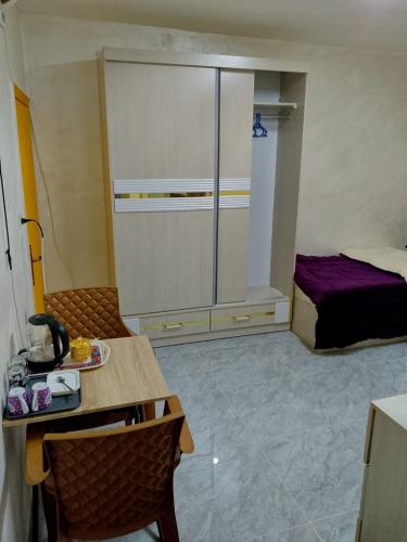 Postel nebo postele na pokoji v ubytování hostel ـ Karak dream