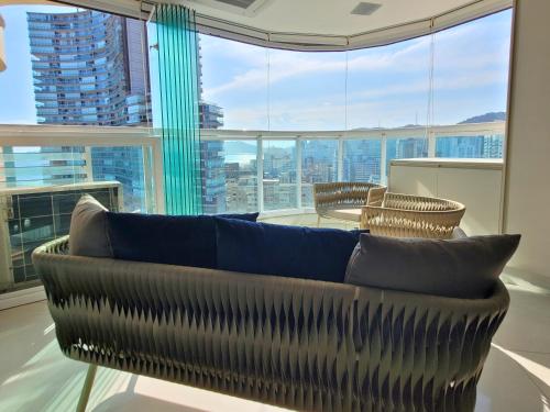 Posezení v ubytování Unique 2304 - Vista Linda para o Mar