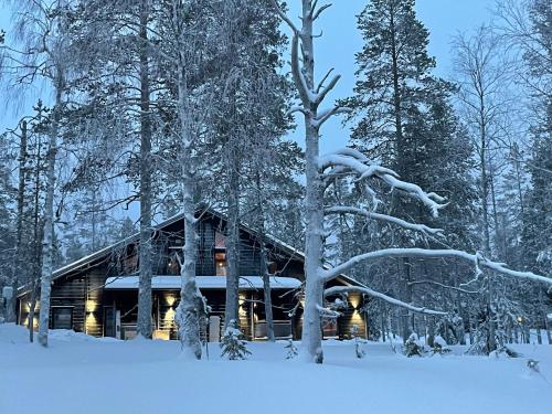 Το Villa Minna, Brand New Luxury Villa in Ylläs, Lapland τον χειμώνα
