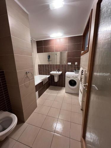 Koupelna v ubytování Apartmán Max