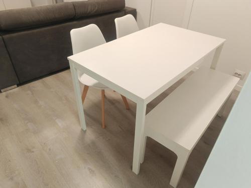 Ruang duduk di Apartamento con vistas al valle