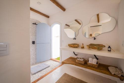 Ένα μπάνιο στο Vila Bento