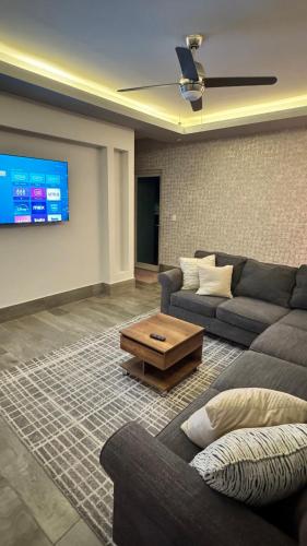 Χώρος καθιστικού στο Suite en exclusivo residencial privado