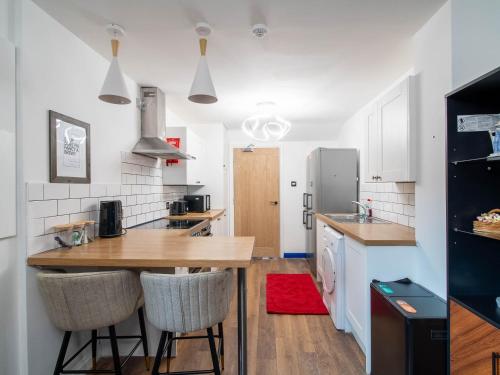 Köök või kööginurk majutusasutuses Norfolk Heritage Park Rooms - Sheffield