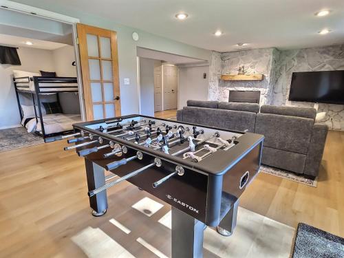 Køkken eller tekøkken på The Charlotte Chalet