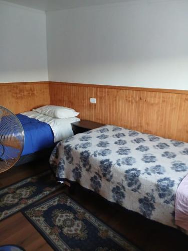 Postel nebo postele na pokoji v ubytování Departamento interior 4 Villarrica Céntrico