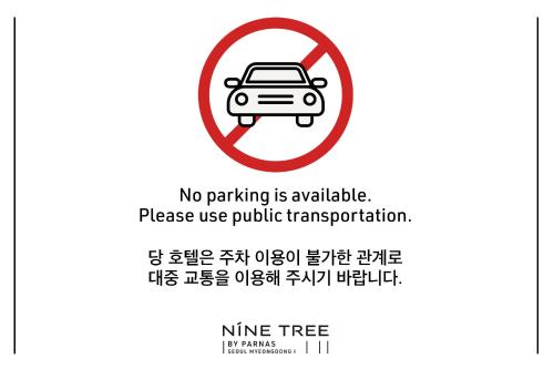 Certifikat, nagrada, znak ali drug dokument, ki je prikazan v nastanitvi Nine Tree by Parnas Seoul Myeongdong 1