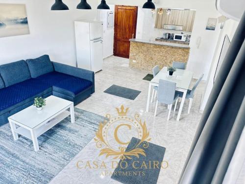 Kuchyň nebo kuchyňský kout v ubytování Casa Do Cairo - Rehab City
