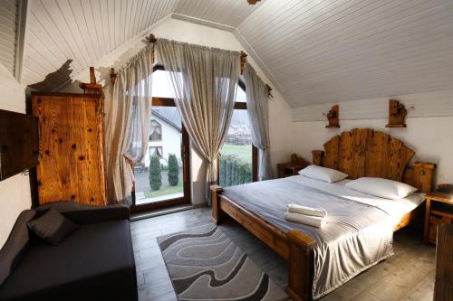 Postel nebo postele na pokoji v ubytování VIP House