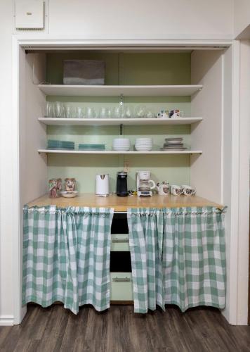 Cuisine ou kitchenette dans l'établissement Perch - Island Hideaway