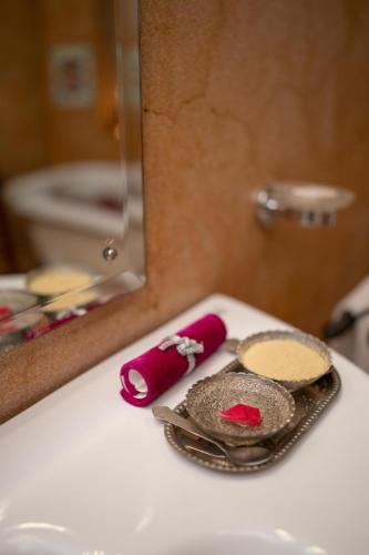 Koupelna v ubytování Srinivas The Royal Residence, Jaipur