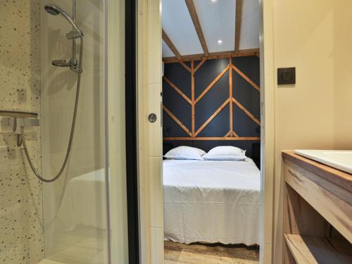 Koupelna v ubytování Domaine Résidentiel de Plein Air Les Dunes