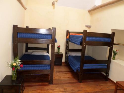 Litera o literas de una habitación en OkiDoki Cusco Hostal