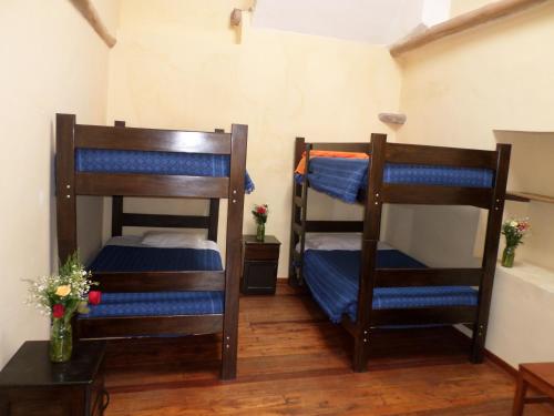Litera o literas de una habitación en OkiDoki Cusco Hostal