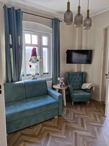 Posezení v ubytování Residence Zielono Mi