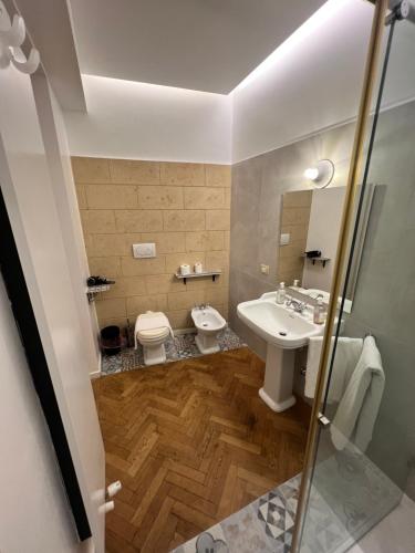 Koupelna v ubytování Room Verona Ai Duchi