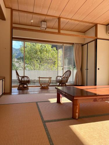 Balkón nebo terasa v ubytování Kashikiri 和歌山すさみ