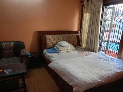 Ліжко або ліжка в номері Suhan hotel