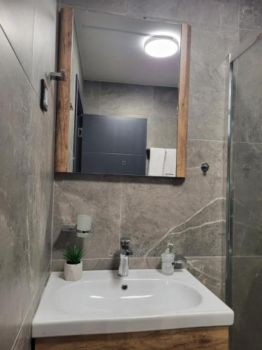 Ein Badezimmer in der Unterkunft Cozy Kop, Free Parking, SPA for additional price
