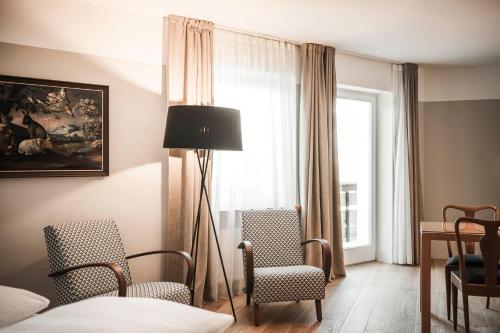 Posezení v ubytování Boutique & Gourmet Hotel Orso Grigio