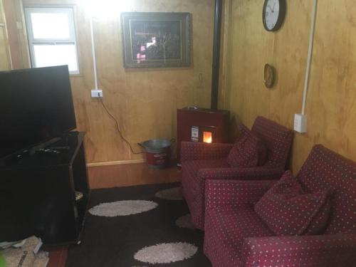 Et opholdsområde på Cabaña cómoda por día