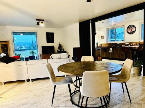 Χώρος καθιστικού στο Domaine des Montots - Le Cottage