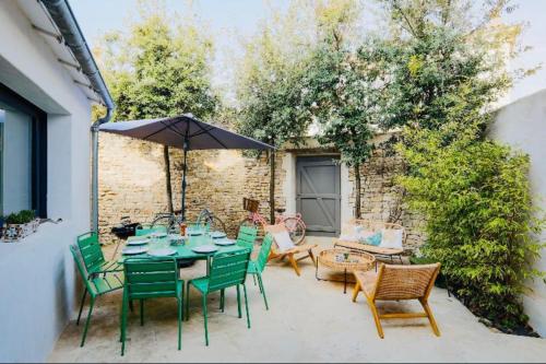 Charming village house with courtyard