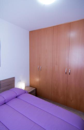 Ένα ή περισσότερα κρεβάτια σε δωμάτιο στο Apartament Bagà