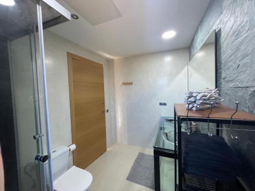 Koupelna v ubytování Villa Mas Paz