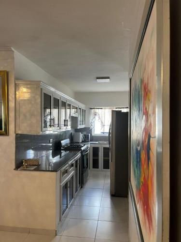 Kuchyň nebo kuchyňský kout v ubytování Apartamento en torres del Farallón, SDE, RD