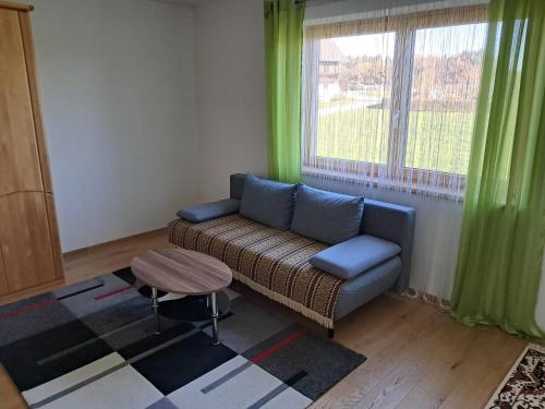 Posezení v ubytování Pension Seestüberl Große Ferienwohnung