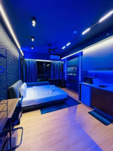 Agile SkyView Suites KLにあるベッド