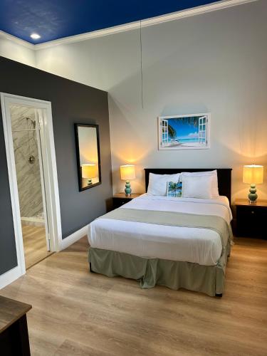 Letto o letti in una camera di Douglas House