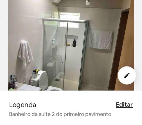 Ένα μπάνιο στο Casa 3 andares para o mar