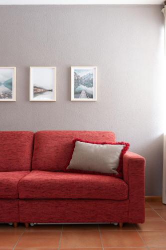 Posezení v ubytování Chalet Vedig