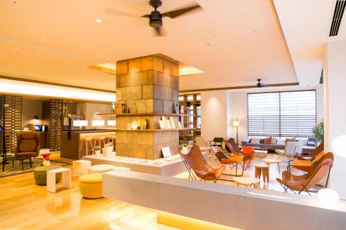 Posezení v ubytování Nishitetsu Hotel Croom Hakata