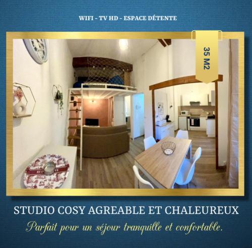 Studio cosy à Narbonne centre