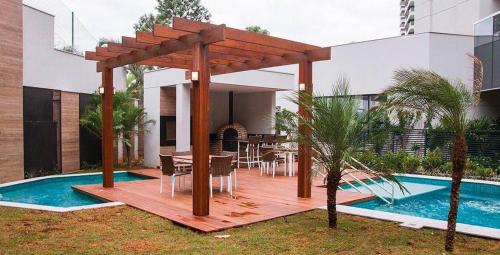 Πισίνα στο ή κοντά στο Apto de Luxo Vista de Alpha