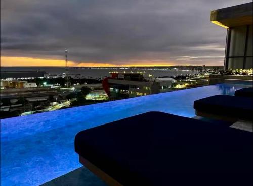 Balkón nebo terasa v ubytování Studio Beira Mar NewTime 1210