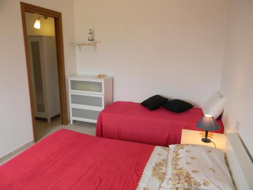 Ένα ή περισσότερα κρεβάτια σε δωμάτιο στο Casa di Livia