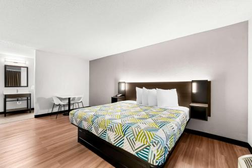 Ένα ή περισσότερα κρεβάτια σε δωμάτιο στο Motel 6 Port Lavaca, TX
