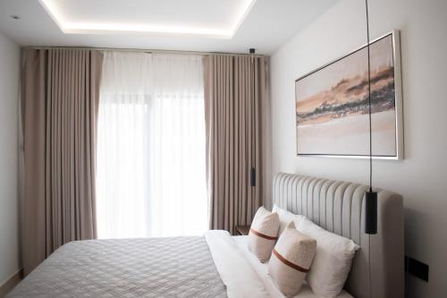 Katil atau katil-katil dalam bilik di BelRose Place-East Legon